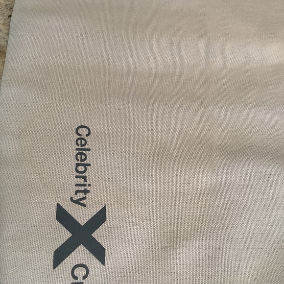 Two [2] Celebrity Cruises Gray Tote Bags - Picture 2 of 5